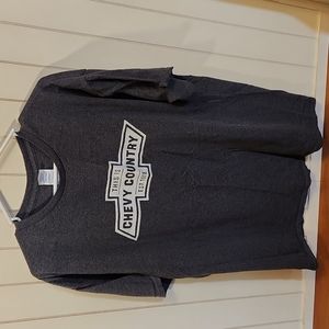 Men's Chevy Gray Short Sleeve T-Shirt - XL